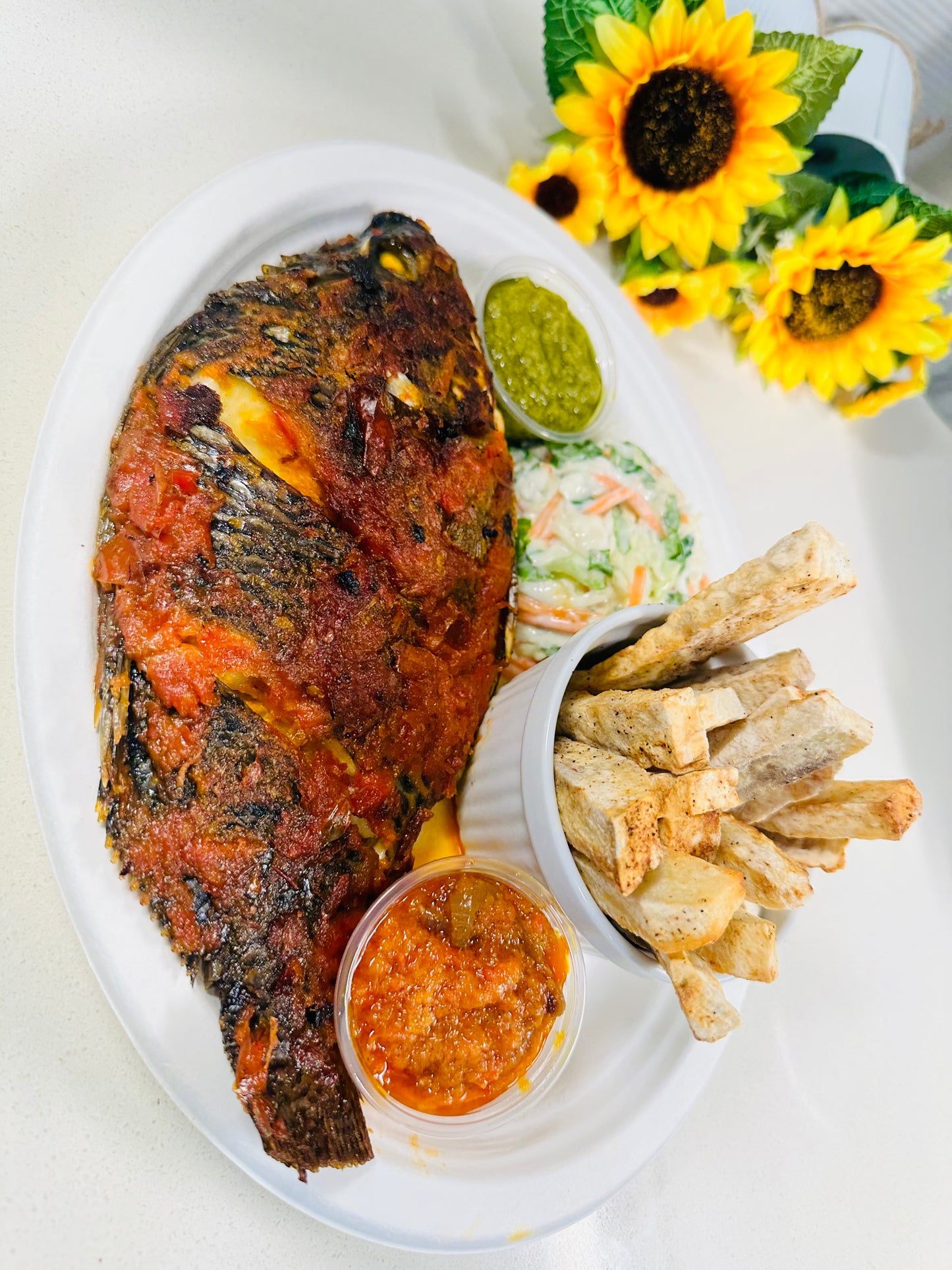 Grills(Whole Tilapia fish)