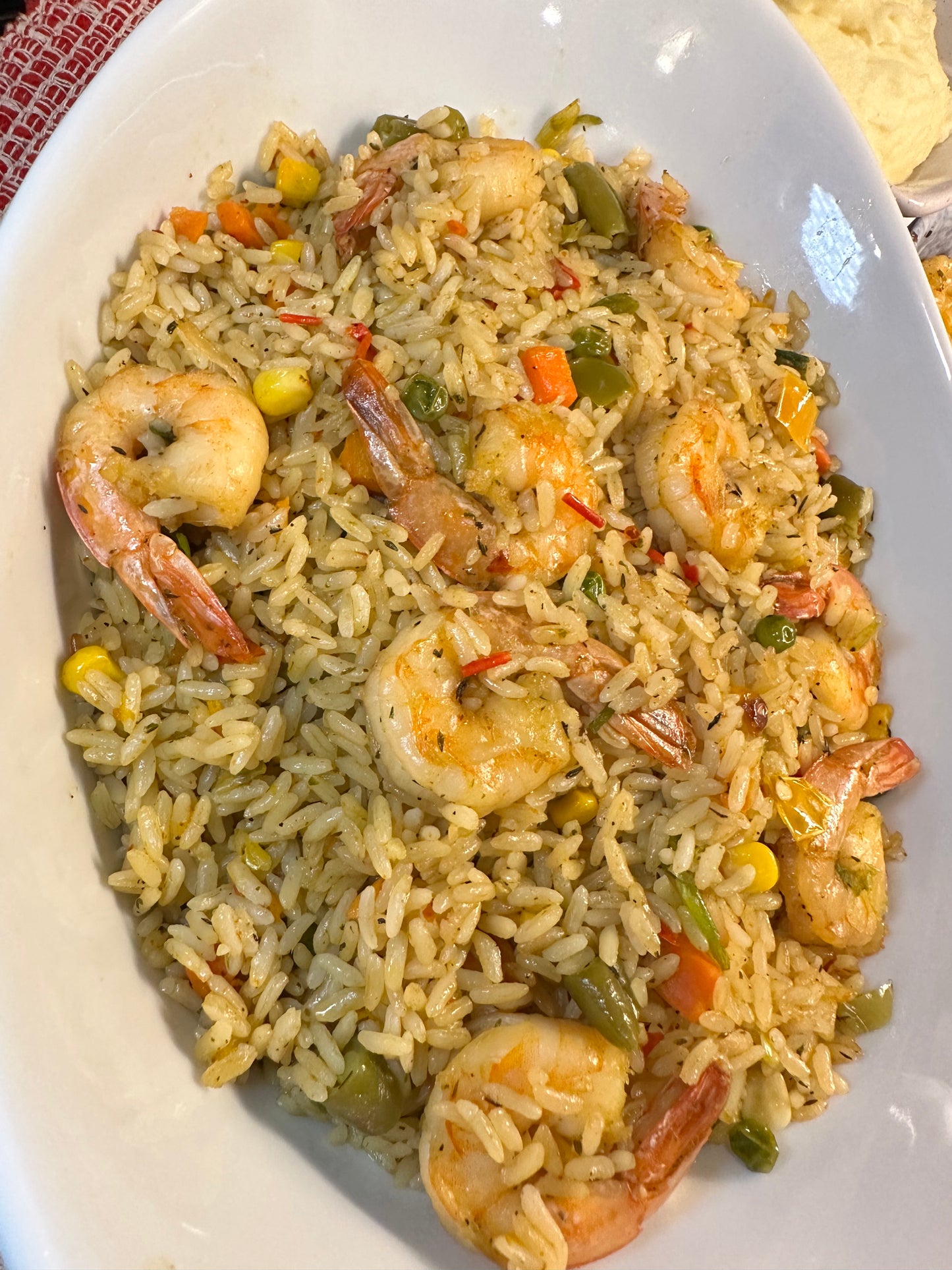 Seafood fried rice